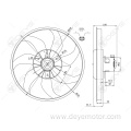 Auto parts radiator cooling fan for CHEVROLET OPEL